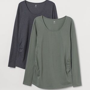 H&M Mama Maternity long sleeved shirts